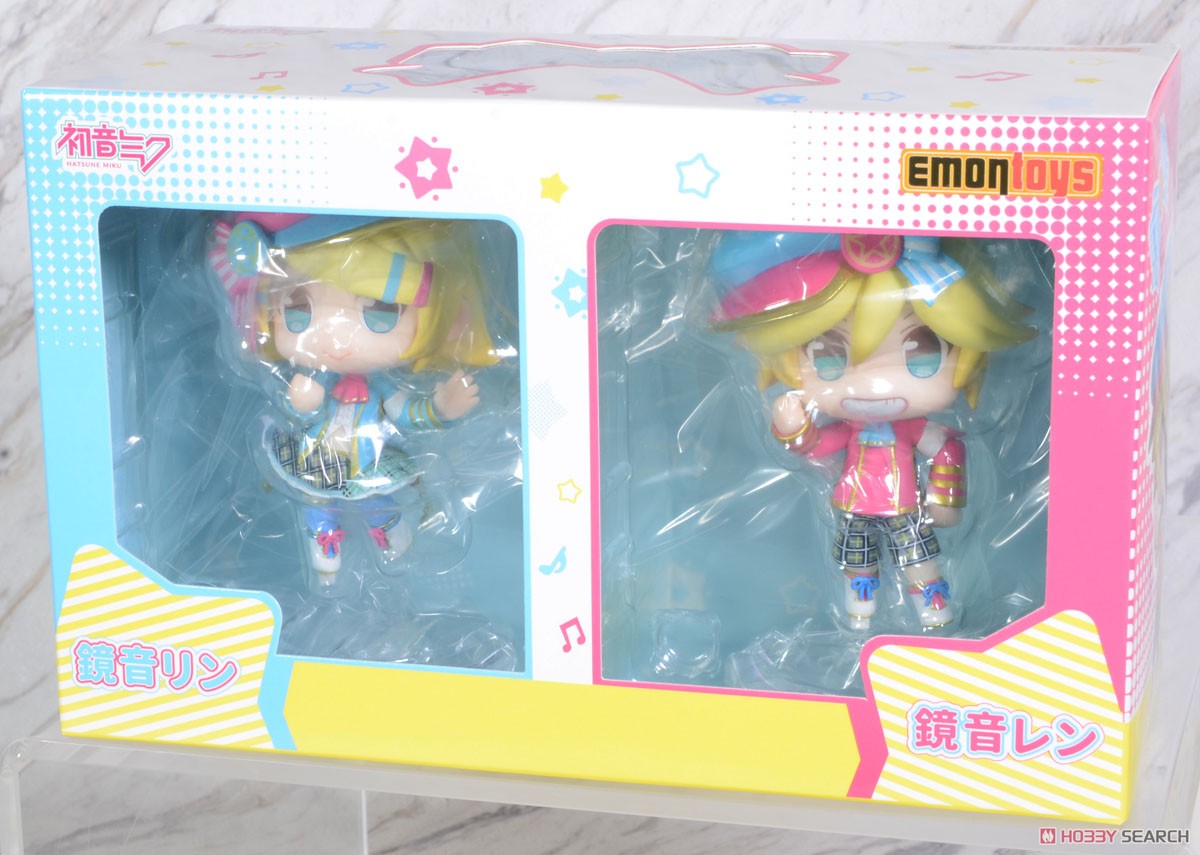 初音ミク ピアプロキャラクターズトレーディングミニフィギュアシリーズ 鏡音リン・鏡音レン (フィギュア) パッケージ1