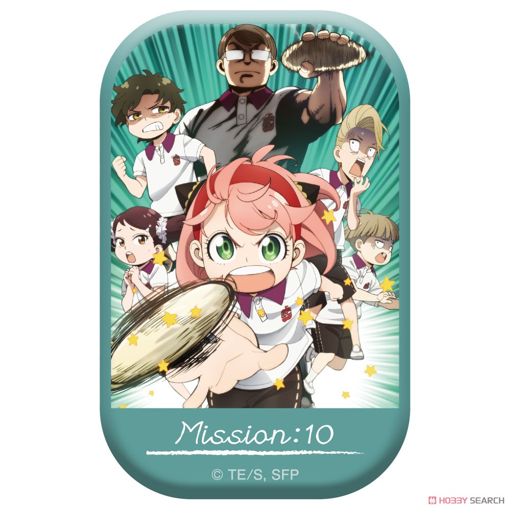 Spy x Family Square Can Badge Mission10 [The Great Dodgeball Plan