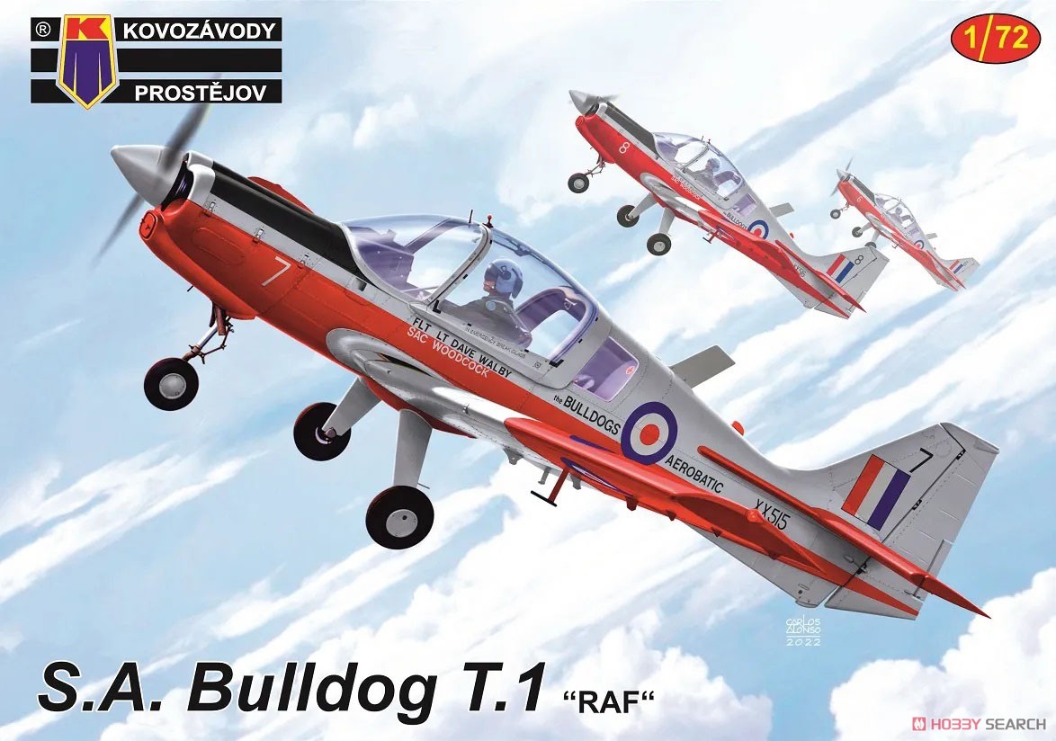 S.A. Bulldog T.1 `RAF` (Plastic model) パッケージ1