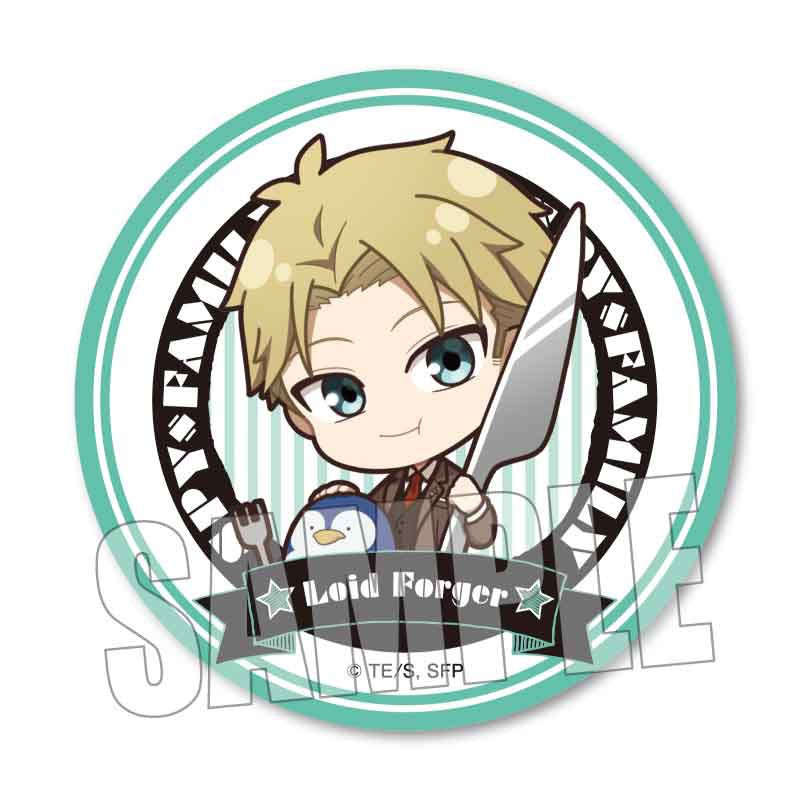 Trading Can Badge Spy x Family Gochi-chara (Set of 8) Anime Toy