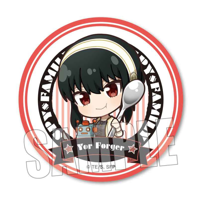 Trading Can Badge Spy x Family Gochi-chara (Set of 8) Anime Toy