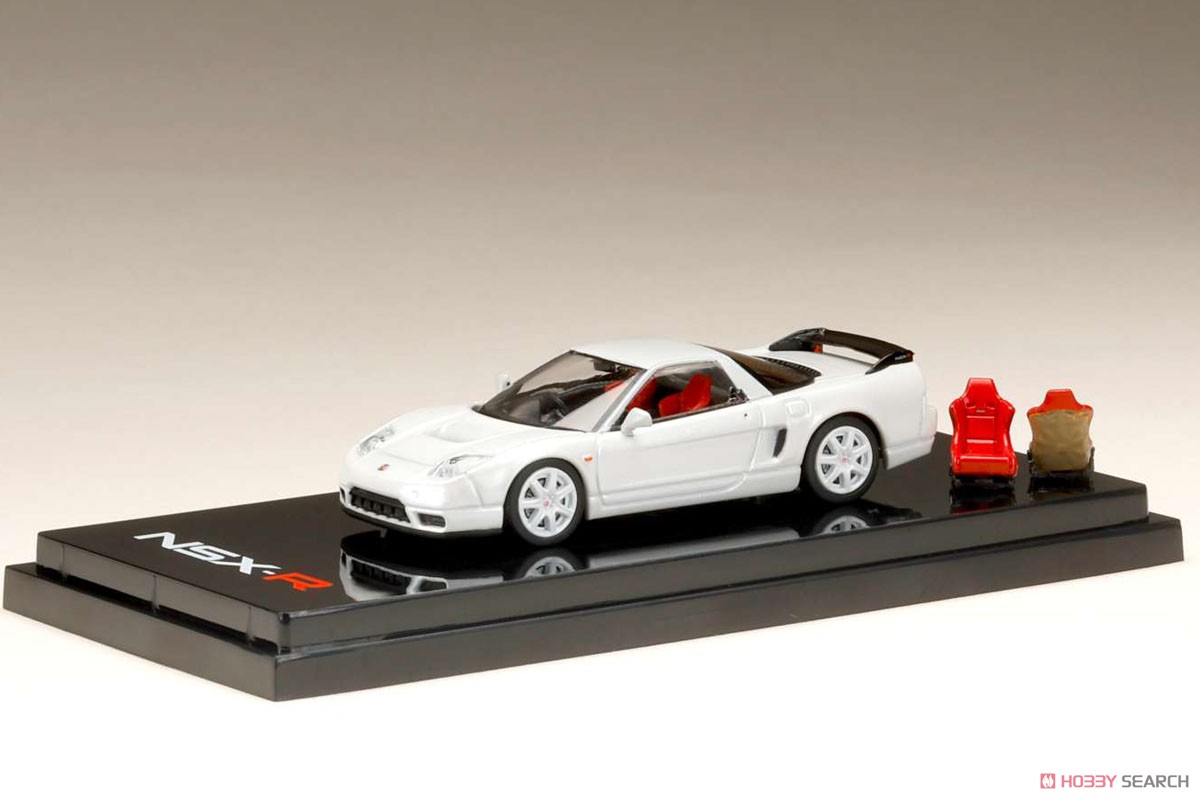 Honda NSX-R (NA2) Pearl White w/Genuine Seats Display Model (Diecast Car) 商品画像1