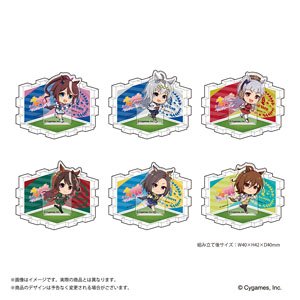 ウマ娘 プリティーダービー キャラぷち アクリルパズルプレート Vol.1  