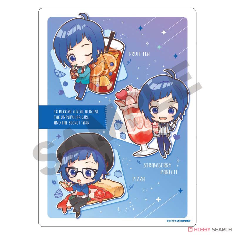 ヒロインたるもの！ 下敷き 染谷勇次郎 きゃらペコ (キャラクターグッズ) 商品画像1