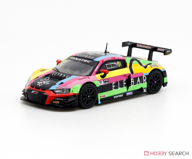 【MINICHAMPS 】Audi R8 8台セット Audi R8 LMS Evo Elfbar X Works #91 Diecast Car|HobbySearch