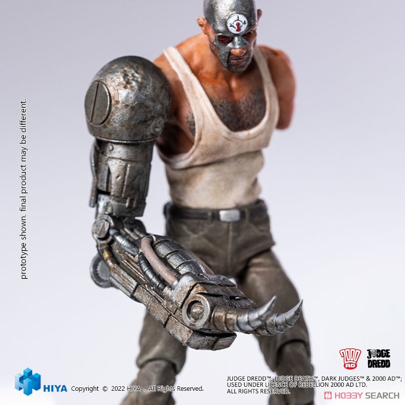 ジャッジドレッド 1/18 アクションフィギュア ミーン マシン