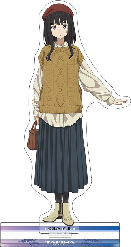 リコリス・リコイル アクリルスタンド 冬アクリルスタンド リコリス・リコイル アクリルスタンド 井ノ上たきな 冬服