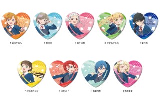 桜小路きな子 缶バッジセット 力強い ラブライブスーパースター