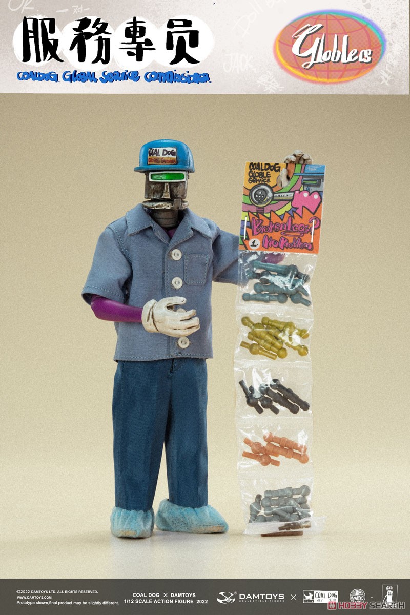 ダムトイ × コールドッグ 1/12 サービスコミッショナー　ジャック ダムトイ × コールドッグ 1/12 サービスコミッショナー ジャック