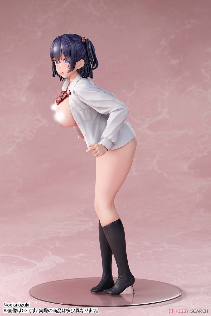 oekakizuki イラスト 間違って友達の姉ちゃんの部屋に 「松山葵」 脱衣ver. (フィギュア) その他の画像3