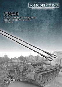 Modern German Afv Towing Cable (Plastic model)