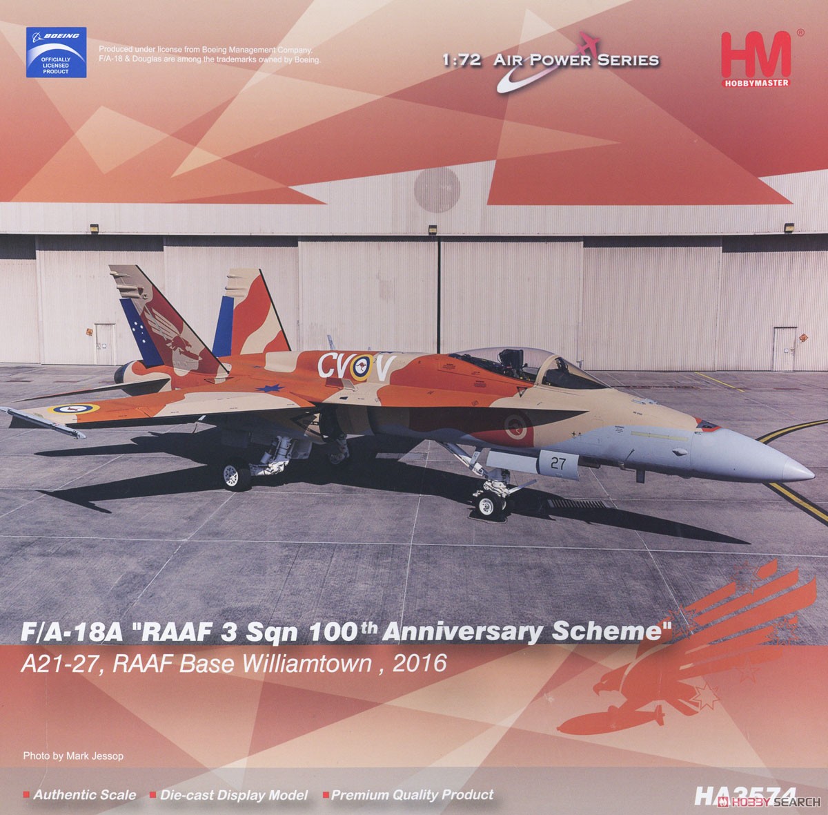 F/A-18A ホーネット `オーストラリア空軍 第3飛行隊100周年記念塗装