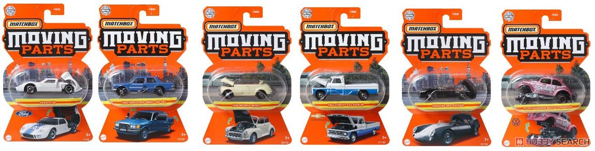 マッチボックス ムービングパーツ アソート 987F (8個入り) (玩具