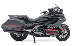 Honda Gold Wing (2020) Matt Black (Diecast Car)