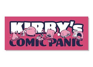 星のカービィ カービィのコミック・パニック フェイスタオル (キャラクターグッズ)