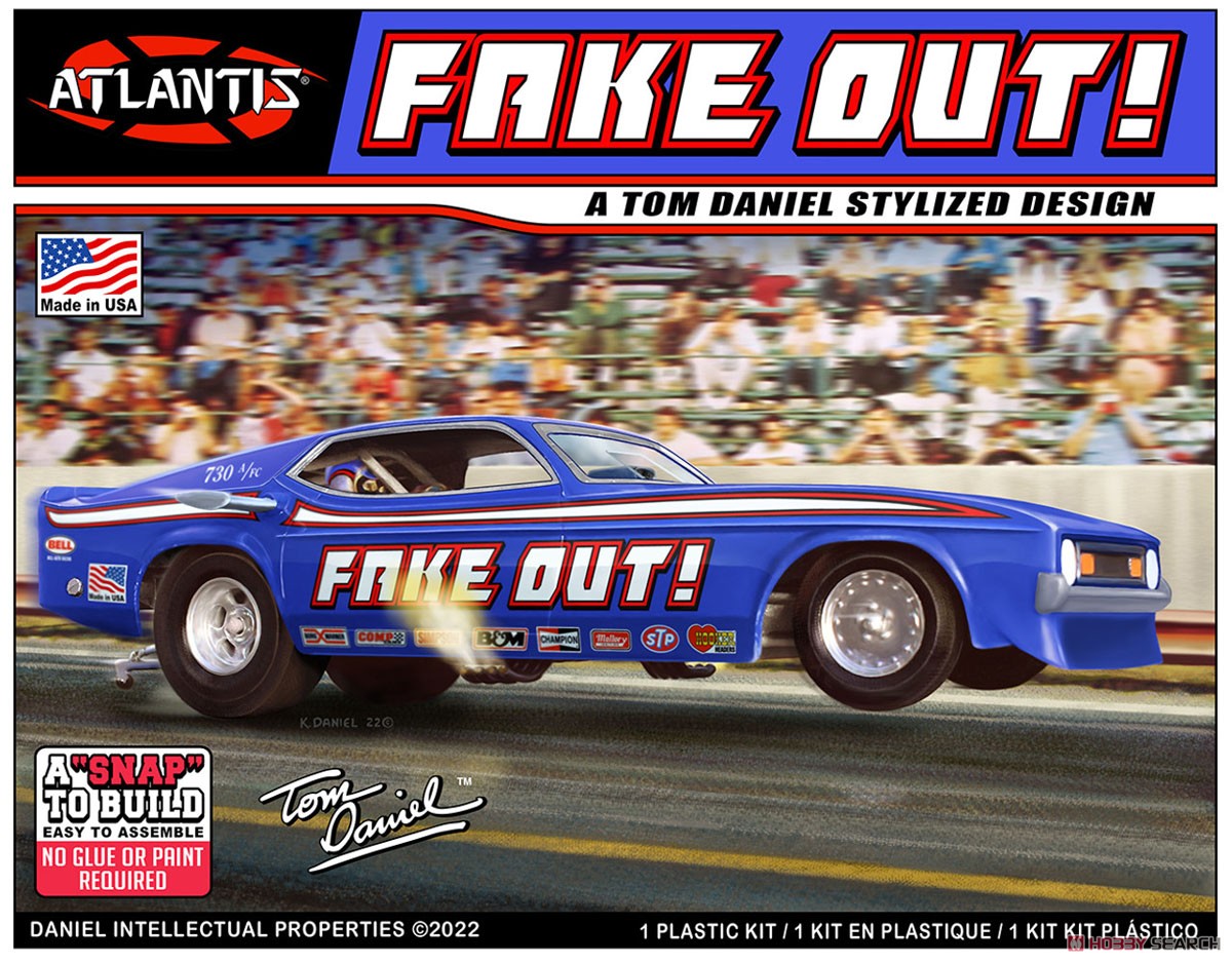 Tom Daniel Fake Out Funny Car (Model Car) パッケージ1