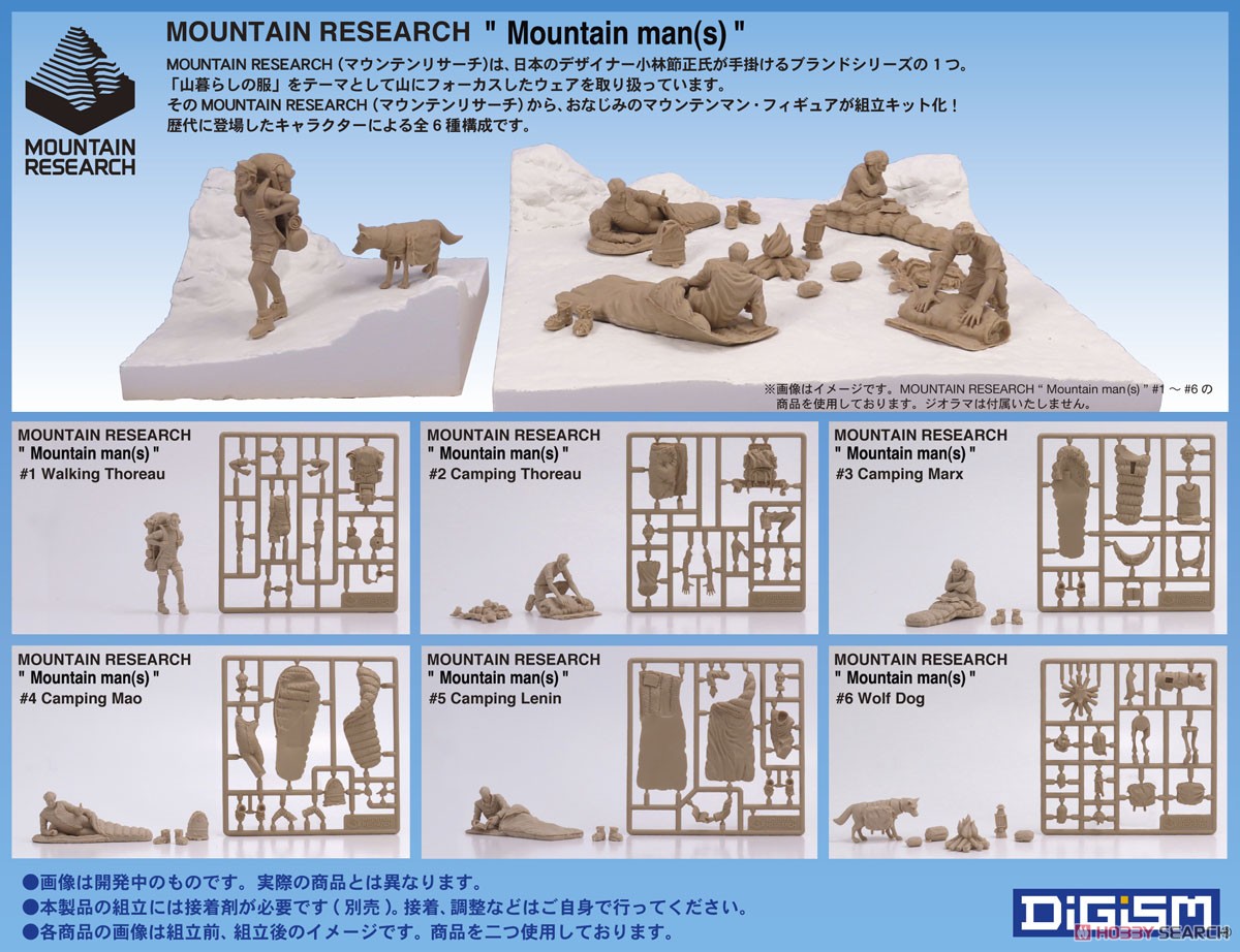 Mountain Man s #5 Camping Lenin (Plastic model) - HobbySearch  