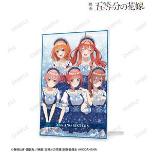 映画「五等分の花嫁」 特大ダイカットアクリルボード 三玖