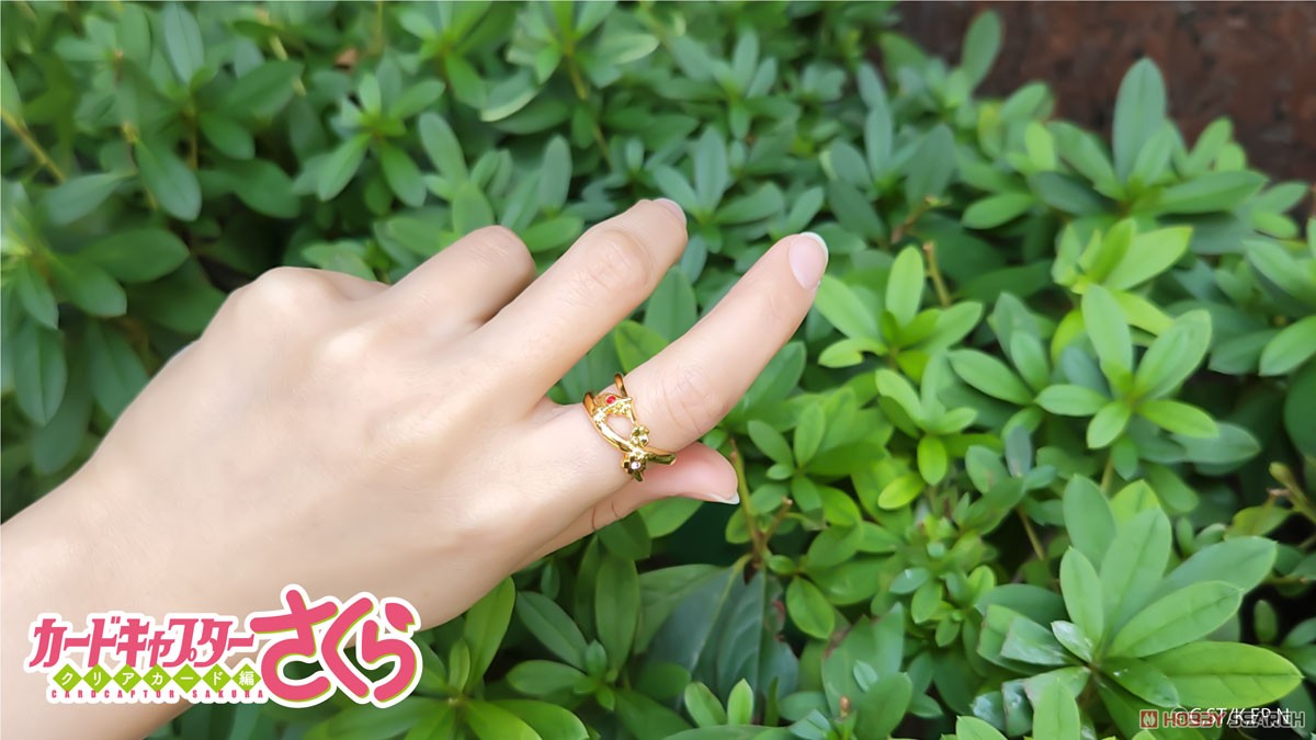 Cardcaptor Sakura Ring Type Ear Cuff Sealing Key (Anime Toy