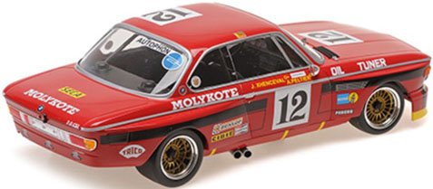 BMW 3.0 CSL `BMW LUIGI` PELTIER/XHENCEVAL/DIEUDONNEE #12 24H スパ 1974 ウィナー (ミニカー) 商品画像2