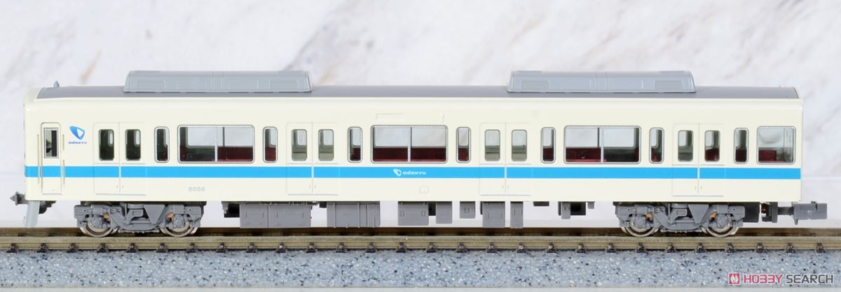 小田急 8000形 (更新車・白ライト) 増結4両編成セット (動力無し