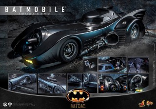 ホットトイズ　バットモービル1/6 Amazon.com: Hot Toys Action Figure, Muticoloured, 1:6 : Arts