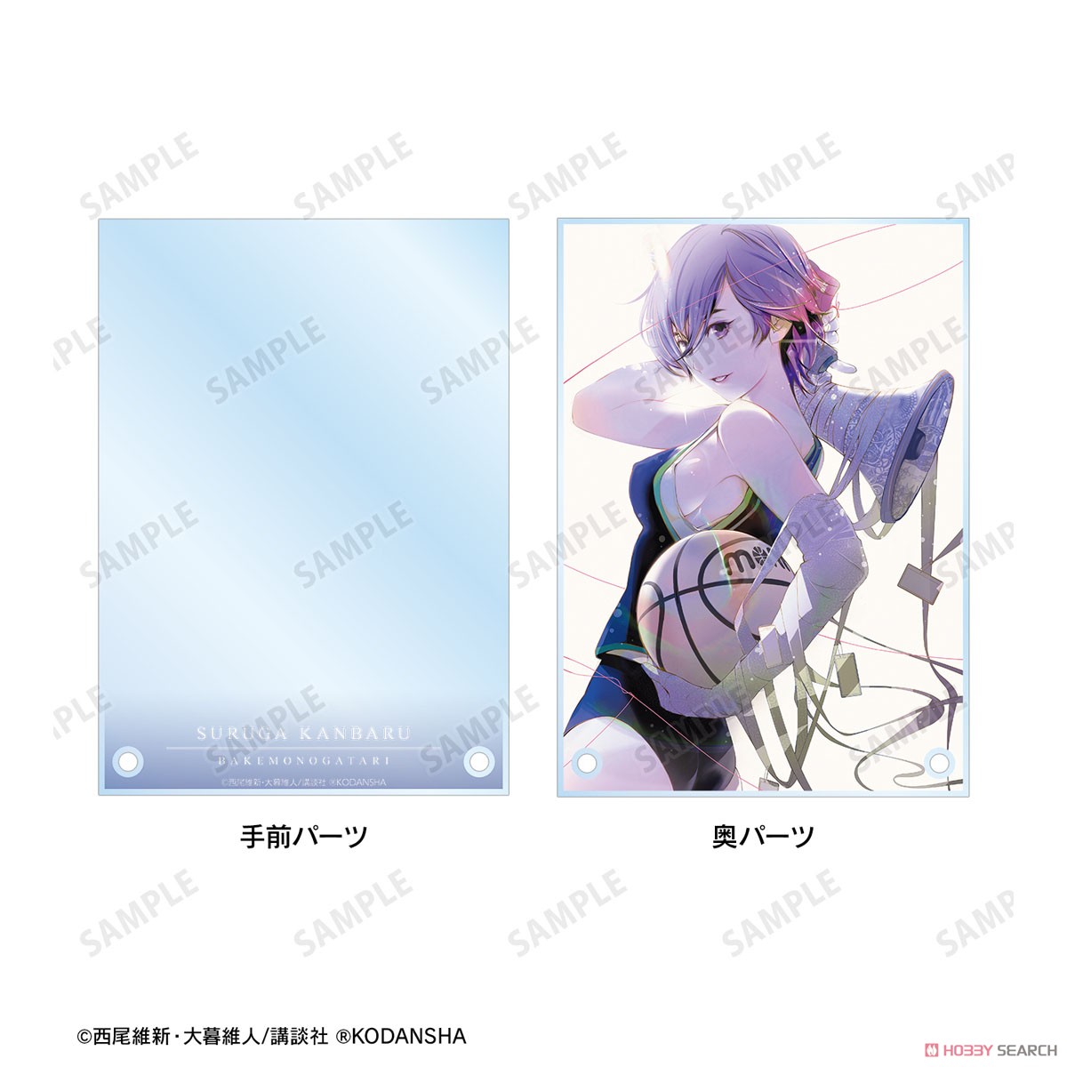 漫画『化物語』 神原駿河 4巻表紙イラスト ダブルアクリルパネル