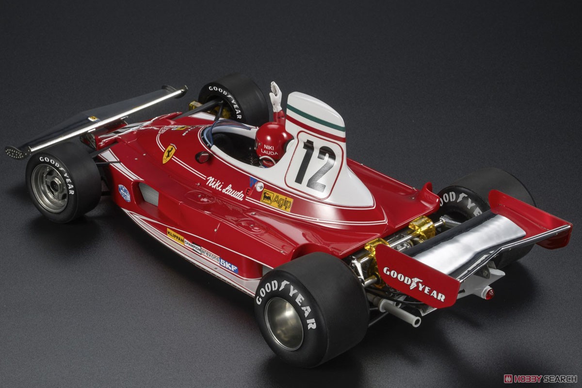 312 T 1975 ワールドチャンピオン No,12 N.ラウダ ドライバー付 (ミニカー) 商品画像2