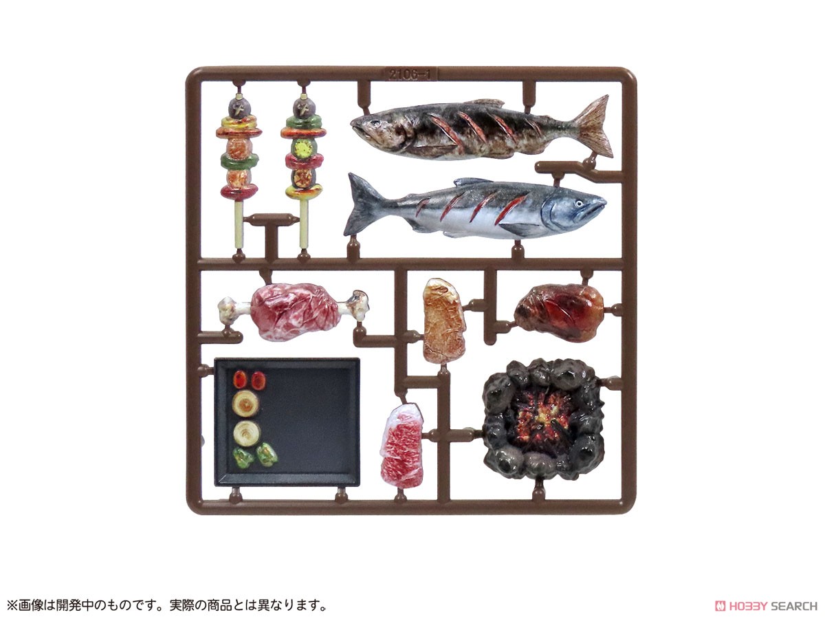 Pripra Figure no Gohan Vol.6 Fascinating Camping Food (Unassembled Kit) 商品画像1