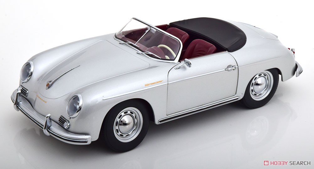 ホンコン55 Porsche 356 A Speedster 1955 Silver (Diecast Car) - HobbySearch