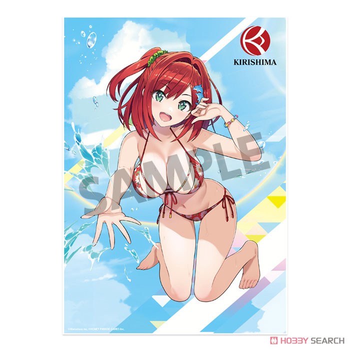ドルフィンウェーブ ビジュアルアクリルプレート 咲宮入華 (水着
