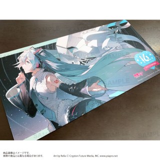 初音ミク　16th anniversary デスクマット 初音ミク 16th anniversary デスクマットの通販 by 佐々木｜ラクマ