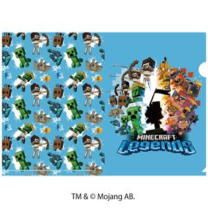 MINECRAFT マインクラフトレジェンズ A4クリアファイル (1