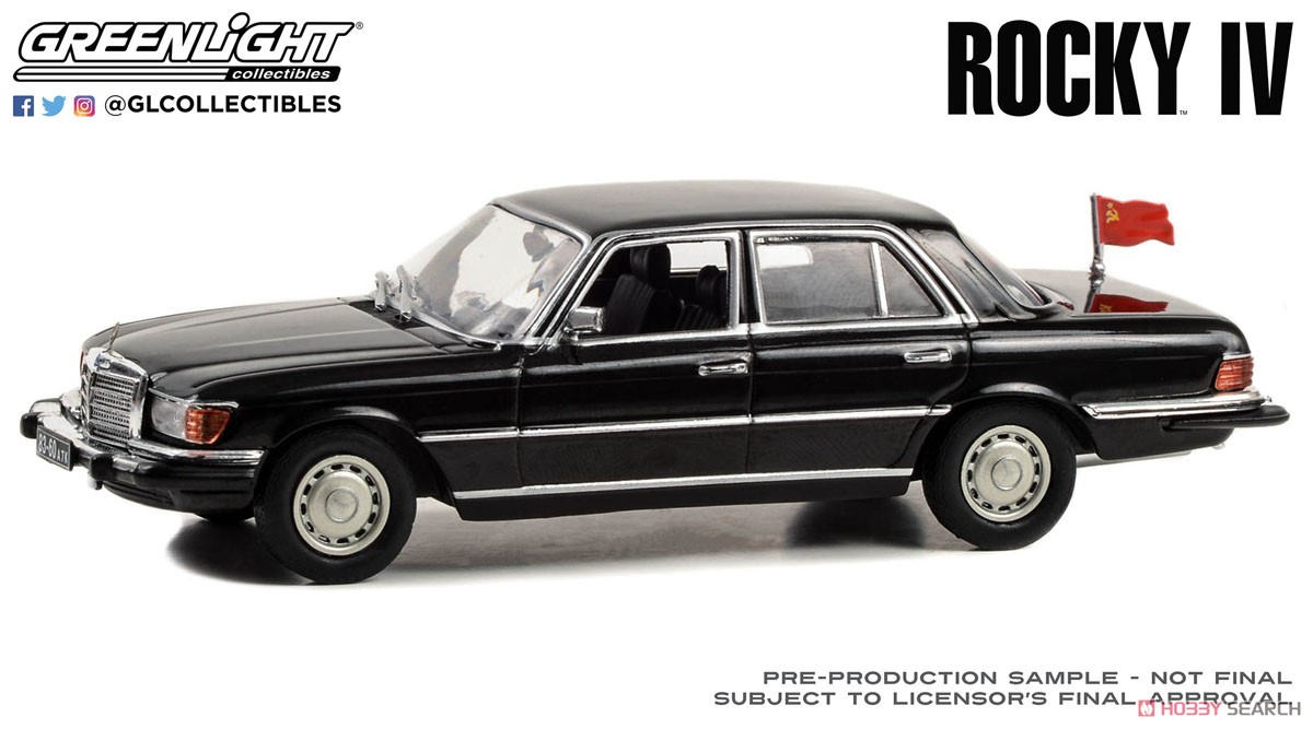 Rocky IV (1985) - 1977 Mercedes-Benz 450 SEL (W116) (ミニカー 