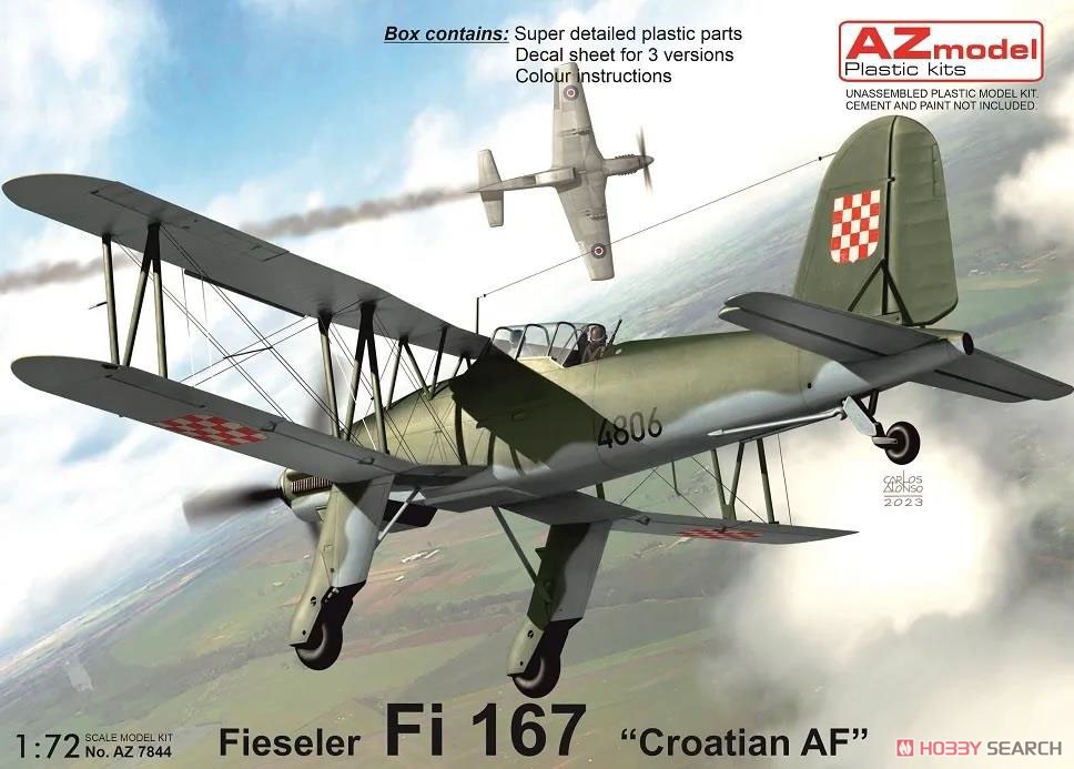 フィゼラー Fi167 `クロアチア空軍` プラモデル｜ホビーサーチ
