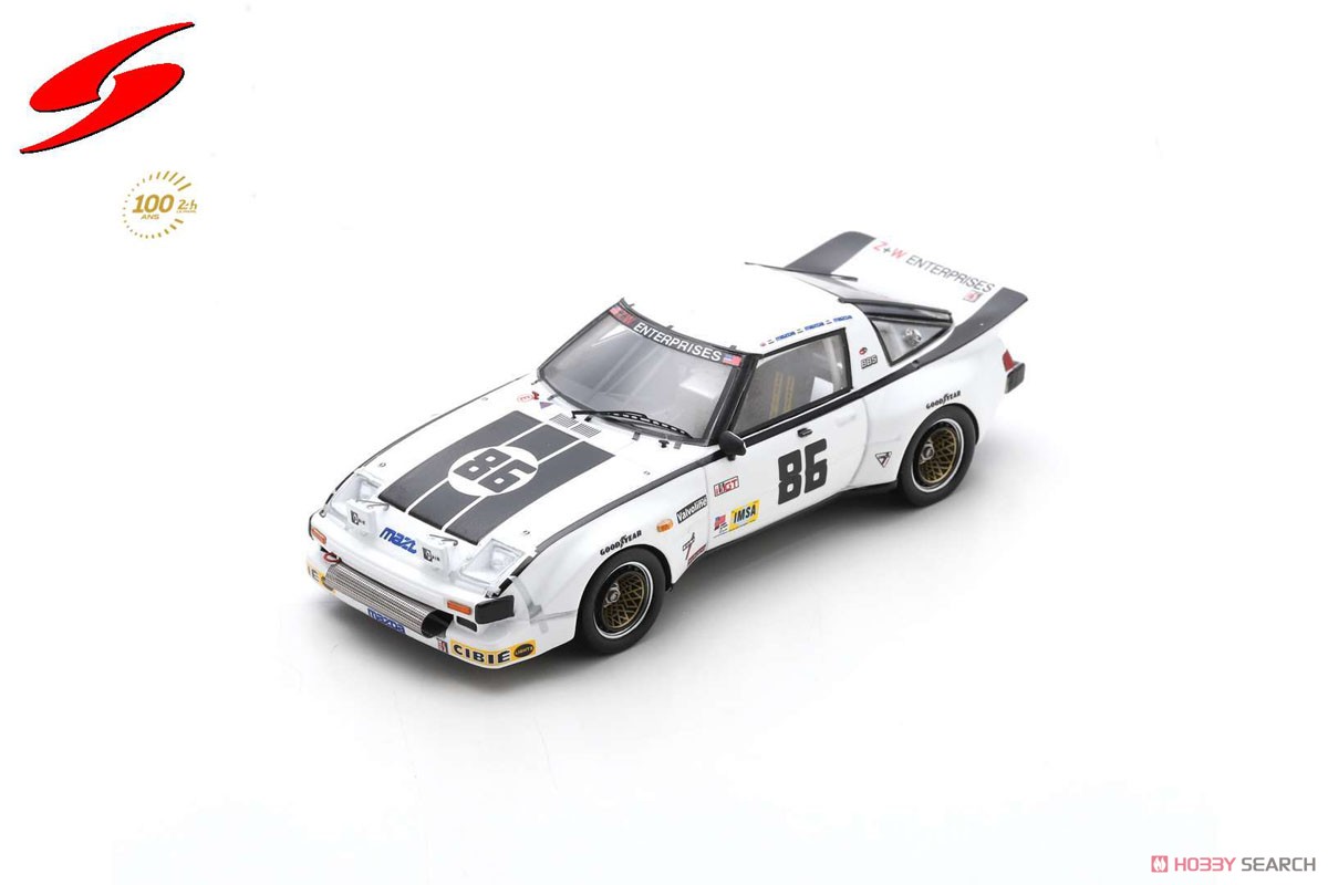 1/43 スパークミニカー MAZDA323 4WD 1986モンテカルロ（2024