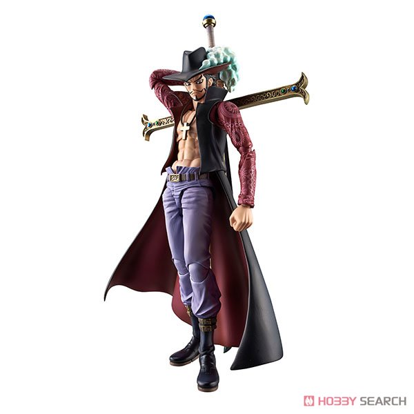 Variable Action Heroes One Piece Dracule Mihawk (PVC Figure) 商品画像5