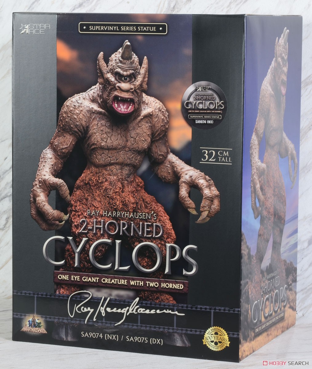 Star Ace Toys Cyclops 2-Horned Soft Vinyl Statue (Completed) パッケージ1