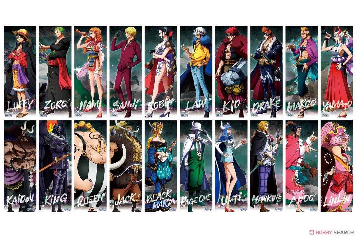 One Piece Chara-Pos Collection (Set of 10) (Anime Toy) 商品画像2