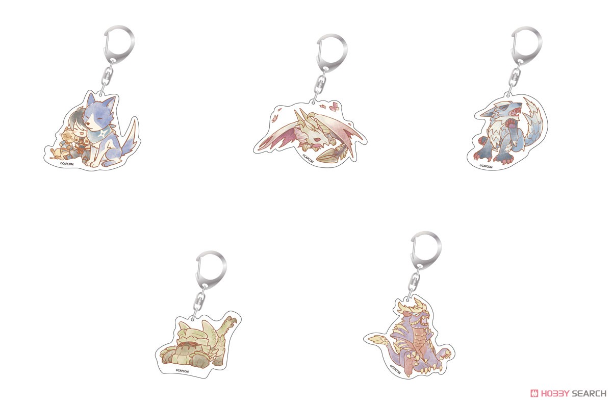 モンハンライズ アクリルキーホルダー【コンプセット】 Amazon.co.jp: モンハンライズ アクリルキーホルダーコンプ