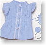 French Frill Blouse (Light blue) (Fashion Doll)