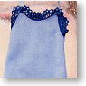 Back Lace Slip (Blue) (Fashion Doll)