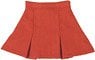 PNXS Box Mini Skirt (Cherry Red) (Fashion Doll)