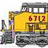 GE AC4400CW UP #6712 (Model Train)