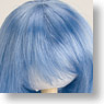 60cm Wig Straight Long M (Light Blue) (Fashion Doll)