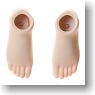 New model (Soft vinyl) 50cm Foot Parts 501 (1 pair) (Whity) (Fashion Doll)