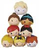 NOS-60 Nose Character Disney Tsum Tsum -Girls- Ver. Solo (Set of 8) (Anime Toy)