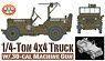 1/4-Ton 4x4 Truck w/.30-cal Machine Gun (Plastic model)