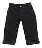 Roll-up Cropped Pants (Black) (Fashion Doll)