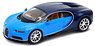 Bugatti Chiron (Blue) (Diecast Car)